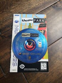 Theme Park (Sega Saturn, 1995) Pre-owned w/ Manual (No Case)