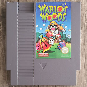 Nintendo NES ► Wario´s Woods ◄ NES-WB-NOE | PAL B | Original Modul | RAR