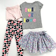 Girl's Clothing Accessories Bundle 11 Pieces Lot Size 5T 6T Carters And More