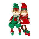 SCS Direct Elf Plush Christmas Stuffed Toys- 12