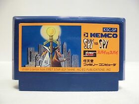 NES Book -- SPY VS SPY -- Famicom. Japan game. Work to ensure. 10306
