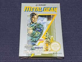 Nintendo Hyundai Comboy Metal Gear Game Retro Korean Version for FC NES