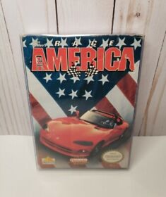 Race America Nintendo NES in Original Box No Manual Tested 