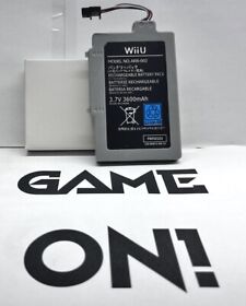 New Nintendo Wii U Gamepad 3600mAh 3.7V Rechargeable Extended Battery Pack
