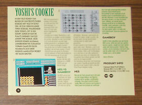 Pubblicità rara | Recensione NES Gameboy YOSHI'S COOKIE 1993