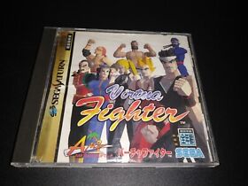 Virtua Fighter 1 US game Japan Manual read Sega Saturn EX+NM cond disc COMPLETE-