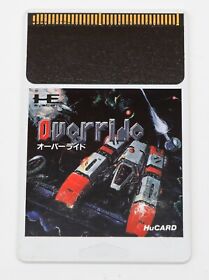 Over Ride - NEC PC Engine HuCard PCE JP Japan - Cartridge Only