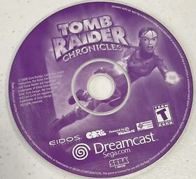 Sega Dreamcast Tomb Raider Chronicles Disc Only Tested Working