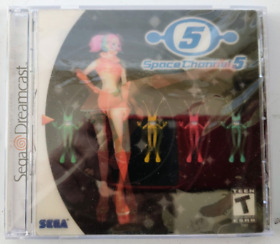 SPACE CHANNEL 5 Sega Dreamcast  NEW AND SEALED + Coaster Works