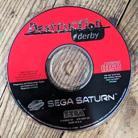 Destruction Derby (Sega Saturn) Combative Racing ~ DISC ONLY