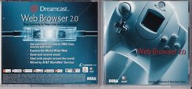 Vintage Sega Dreamcast Web Browser 2.0 (PC, 2000, Includes Manual)