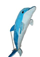 Stuffed Dolphin 34"  Jumbo Plush Toy Stuffed Sea Animal Gift Nature Planet NEW