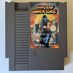 Shadow Warriors (PAL) Nintendo Entertainment System (NES)