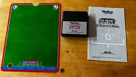 Vintage Blitz! Vectrex Game Cart Manual Overlay 1982 GCE Authentic