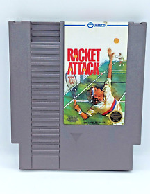 Juego de tenis Racket Attack Nintendo NES vintage probado en funcionamiento