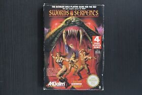 Swords And Serpents Nintendo NES Complet PAL FRA