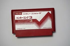 Famicom Donkey Kong 3 Japan FC game US Seller