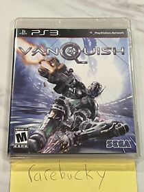 Vanquish (PS3 Playstation 3) NEW SEALED Y-FOLD BLACK LABEL NEAR-MINT!