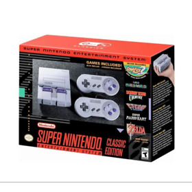 New 1SET Super Nintendo Classic Mini Entertainment System SNES Included 21 Games