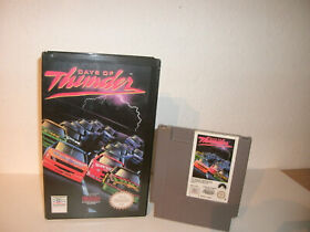 Nintendo NES Spiel-Days of Thunder-Modul in der VHS-Box mit Cover,Topzustand
