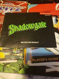 SHADOWGATE Nintendo NES - Instruction Booklet - Manual Only OEM