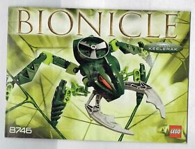 LEGO Bionicle Visorak Keelerak 8746 instruction Booklet Manual ONLY