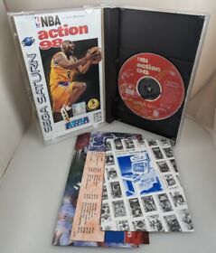 Sega Saturn - NBA Action 98 - Complete CIB broken case