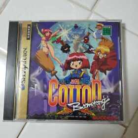 Cotton Boomerang Sega Saturn Video Games CD From Japan