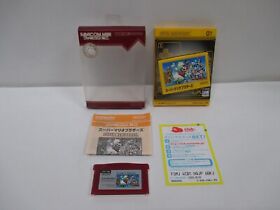 GBA -- Super Mario Bros. - Famicom Mini -- Box. Game Boy Advance, JAPAN. 39487