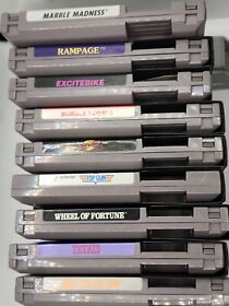NES Nintendo Game Lot Tested And Functional