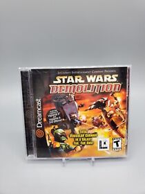 Sega Dreamcast Star Wars Demolition Video Game CIB