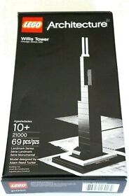 Lego Architecture 21000 WILLIS TOWER 69 Pieces Brand NEW Factory Sealed Box NIB