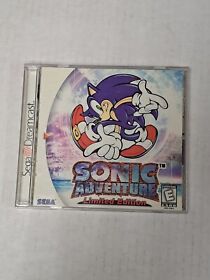 Sonic Adventure: Limited Edition  Sega Dreamcast, 1999 Not Mint Rare