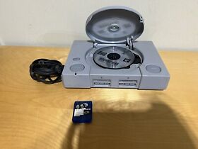 Sony PlayStation Console PS1 SCPH-5501 Tested W Memory Card And 1 Game Tony Hawk