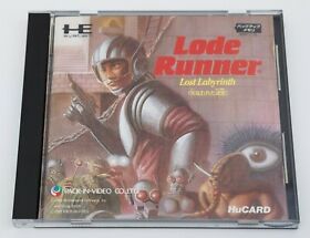 Lode Runner Lost Labyrinth - NEC PC Engine PCE HuCard JP Japan