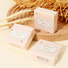 3PCS Natural Thai Rice Milk Soap Moisturizing Brightening Body Cleaning Soap