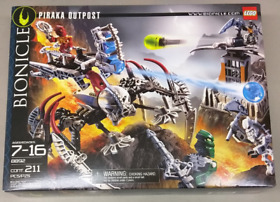 LEGO Bionicle 8892 Piraka Outpost NEW! Toa Jaller Kongu Thok Reidak Zamor Sphere