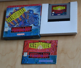 Teleroboxer (Nintendo Virtual Boy, 1995) Complete w/ Box And Inserts CIB