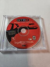 Grand Theft Auto 2 (Sega Dreamcast, 2000) Disc in Case, No Manual 