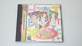 Sega Saturn Games " Heartbeat Scramble " TESTED /S0517