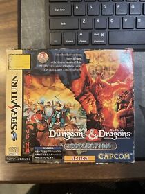 Dungeons And Dragons Collection Sega Saturn CIB 4MB RAM included version Japan