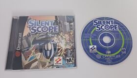 Silent Scope (Sega Dreamcast, 2000) Complete Free Shipping