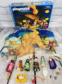 Playmobil Christmas #5719 Nativity & Wise Kings Retired Set 2003. Complete RARE