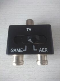 RF TV Switch Splitter Aerial / Antenna For NES SNES N64 Nintendo 64