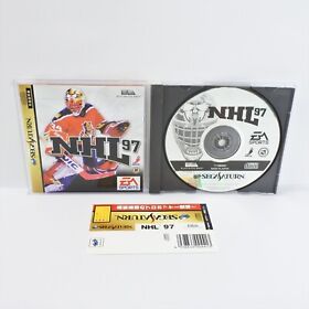 Sega Saturn NHL 97 Spine * ss