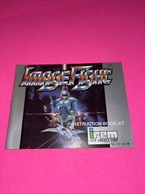 Image Fight nes manual Only