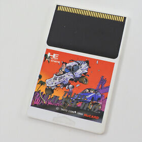 PC Engine Hu TAITO CHASE H.Q. Card Only 1860 pe