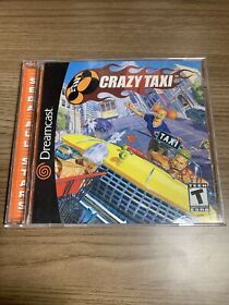 Crazy Taxi Sega Dreamcast Complete CIB Manual Tested Authentic