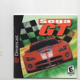 Sega GT Dreamcast MANUAL ONLY Authentic Original