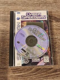 Cyber Speedway Sega Saturn, 1995 Complete CIC NEAR MINT DISC 